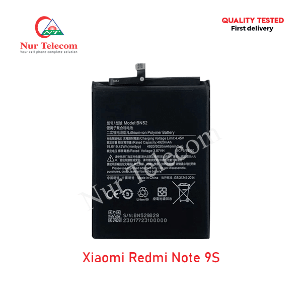 Xiaomi-Redmi-Note-9S-Battery Xiaomi Redmi Note 9S High Quality Battery Price in Bangladesh (New) - Image 1