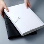 A4 File Paper Folder Large Capacity Waterproof File Organizer Certificates Music Score Test Paper Desktop Storage Document (New)