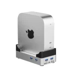 Acasis Mac mini M4 Dock and Stand for 4K@60Hz HDMI, USB-C/Thunderbolt & Ethernet with Powerful Charging (New)