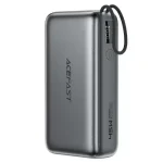ACEFAST M34 20000mAh 45W Power Bank with Retractable USB-C Cable (New)