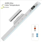 Dimmable Night Light Lamp Rechargeable Under Cabinet LED Table Lamp Adjustable Brightness (Powerful Performance) (New)