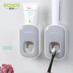 Automatic Toothpaste Dispenser – Punch-Free No Nail Wall Mounted Bathroom Squeezer, Toothbrush & Oral Care Product (1pcs) (New)