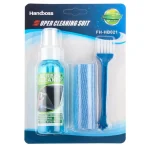 Brush Cloth Liquid Screen Cleaner Kit for Tablet, Phone, Laptop & Camera Lens (New)