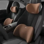 Car Headrest/Lumbar Support Car Neck Pillow Waist Cushion Driver Seat Backrest (New)