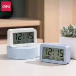 Deli LE102 Powerful Digital Alarm Clock for Bedroom, Desk & Office (New)