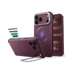 ESR Cyber Tough Magnetic Case with Camera Control and Flex Stand for iPhone 18 Pro / iPhone 18 Pro Max (New)