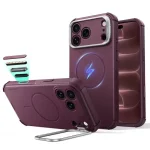 ESR iPhone 18 Pro Max Cyber Tough Magnetic Case with Camera Control and Flex Stand (New)