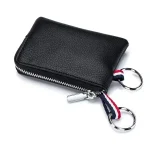 Genuine Leather Coin Purse Mini Ultra-thin Small Zipper Cute Wallet (New)