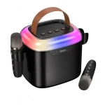 Hoco DS69 Vessel RGB Bluetooth Speaker with Two Wireless Microphones (New)