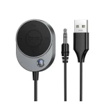 Hoco E150 Path Wireless Car AUX Bluetooth Receiver with 1.5M Cable (New)