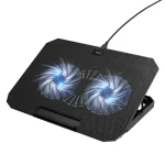 Hoco GA4 Jade Laptop Cooling Stand, Dual 1300 RPM Quiet Fans, 12–17 Inch Cooling Panel (New)