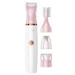 Hoco HP82 4-in-1 Ladies Trimmer and Shaver – IPX6 Waterproof with 4 Attachments (New)
