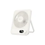 Hoco HX607 Slim Desktop Fan (2000mAh, USB Type-C, 0–100 Speed) (New)