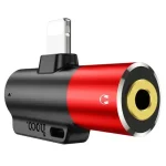 Hoco LS32 2-in-1 Lightning to 3.5mm Audio Adapter (New)