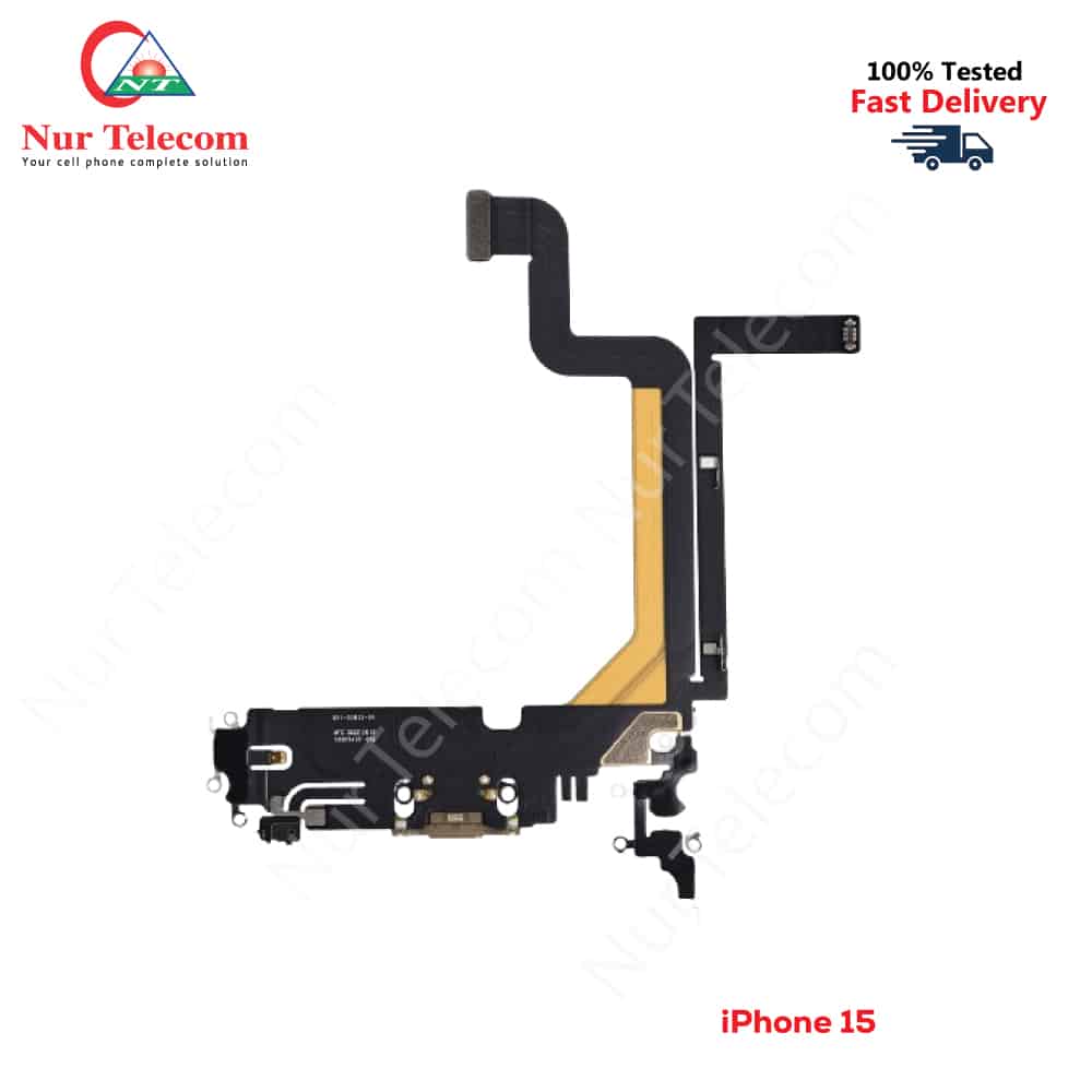iPhone-15 iPhone 15 Charging Port Flex Cable Price in Bangladesh (New) - Image 1