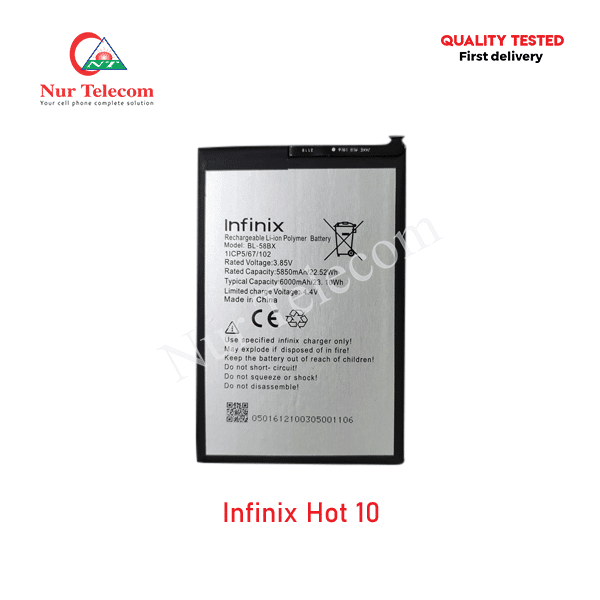 infinix-hot-10-Battery-Price Infinix Hot 10 High Quality Battery Price in Bangladesh (New) - Image 1