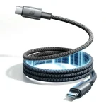 JOYROOM S-A65 100W Self-Winding Magnetic USB-C Cable (New)