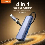 LDNIO DS-124UC 4 in 1 Multifunction Docking Station (New)
