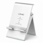 LDNIO MG07 Adjustable Phone Stand (Desktop Holder) for 4.7–7.2 inch Devices, Compact Foldable Ergonomic Design (New)
