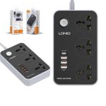 LDNIO SC3412 38W PD20W Power Strip 3 Socket Outlets and 3 QC 3.0 USB (New)