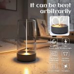 Magnetic LED Cordless Rechargeable Modern Nightstand Lights (New)