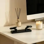 Minimalism Game Controller Holder 3D Stand & Universal Gamepad Mount for PS5/PS4, Xbox, Desktop Organizer with Essential Daily Use (New)