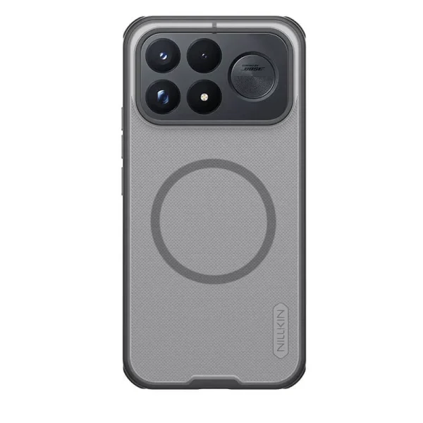 nillkin-super-frosted-shield-pro-magnetic-matte-cover-case-2-600x600 Nillkin Super Frosted Shield Pro Magnetic Matte Cover Case for Xiaomi Redmi K100 Pro (Magnetic Function) Transparent Black – Reliable Everyday Protection (New) - Image 1