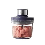 OiDiRe ODi-QSJ23B Electric Meat Grinder & Food Processor, Glass Version, 3LB Bowl Capacity (New)
