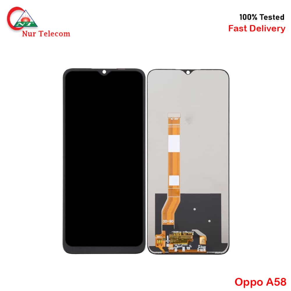 oppo-a58-display Oppo A58 OEM Display LCD Touch Screen Original Replacement Part Price in Bangladesh (New) - Image 1
