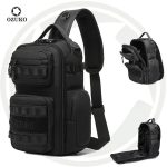 OZUKO 9812 Sling Bag Men’s Crossbody Casual Travel Shoulder Shoulder Chest Bag (New)