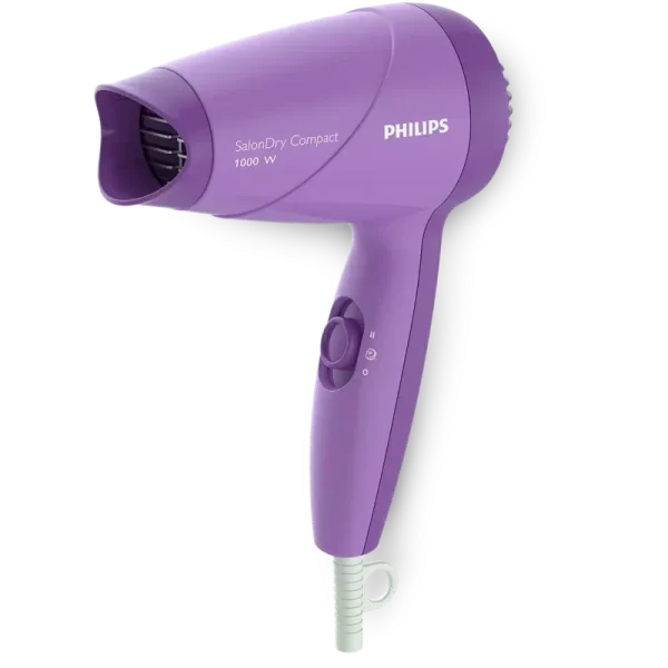 philips-hp8100-46-hair-dryer-2-600x600 PHILIPS HP8100 46 Hair Dryer 1000W ThermoProtect with Narrow Concentrator & 1.5m Cord (New) - Image 1