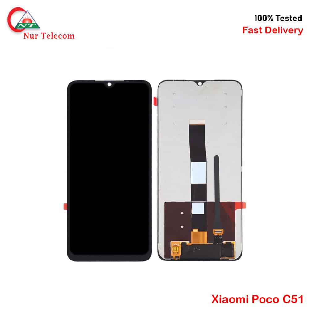 poco-c51-display Xiaomi Poco C51 OEM Display LCD Touch Screen Original Replacement Part Price in Bangladesh (New) - Image 1