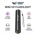 Smiling Shark SD0112 UV Flashlight and Laser Pointer (New)