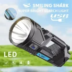 Smiling Shark ST5123 LED Searchlight and Outdoor Flashlight (New)