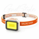 SMILING SHARK TD0231 Mini COB Rechargeable Headlamp 4-Mode LED Headlight (New)