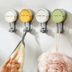 Suction Hooks Strong Vacuum Power Traceless No-Drilling Adhesive Hooks (1pcs) (New)