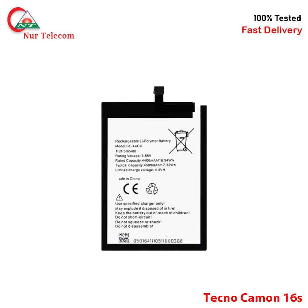 tecno-camon-16s-battery Tecno Camon 16S High Quality Battery Price in Bangladesh (New) - Image 1