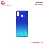 Tecno Spark 4 Lite High Quality Battery Backshell Back Glass Cover Price in Bangladesh (New)