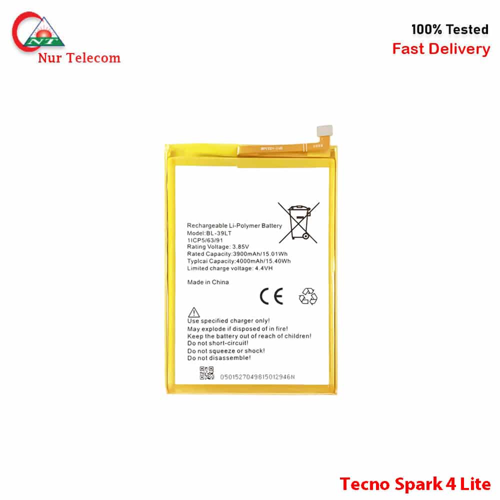 tecno-spark-4-lite-battery Tecno Spark 4 Lite High Quality Battery Price in Bangladesh (New) - Image 1