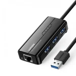 UGREEN 20265 USB 3.0 Hub with Gigabit Ethernet Adapter (New)