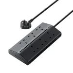 UGREEN T620 (55318) 20W 6AC T6 Power Strip 1.5M, 6 AC + 4 USB with USB-C PD (New)