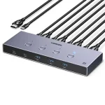UGREEN AK701 (55397) 4 In 1 Out HDMI KVM Switch (New)