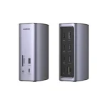 Ugreen CM555 (90325) Revodok Pro 12-in-1 4K HDMI Universal Docking Station for Triple Display Productivity with Smart Everyday Use (New)