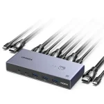 UGREEN CM692 (25961) 2 In 1 Out 8K HDMI KVM Switch (New)