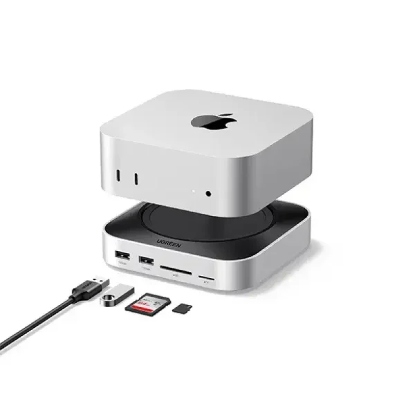 ugreen-cm841-65487-11-in-1-usb-c-docking-station-for-mac-1-600x600 UGREEN CM841 (65487) 11-in-1 USB-C Docking Station for Mac mini M4/M4 Pro — Powerful Desk Expansion (New) - Image 1