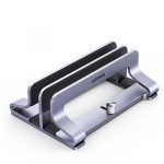 UGREEN Dual Slots Vertical Laptop Stand Aluminum Adjustable Stand Holder LP258 (60643) (New)