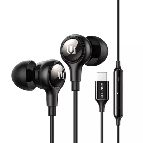 ugreen-ep103-in-ear-earphones-with-type-c-connector-600x600 UGREEN EP103 (30638) In-Ear Earphones with Type-C Connector (New) - Image 1