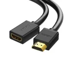 UGREEN HD107 (10141) HDMI Male to Female Cable – 1M (New)