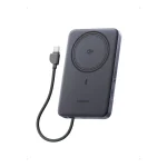 UGREEN Magflow Air 10000mAh Qi2 15W Wireless Power Bank Built-in Cable (75982B) (New)
