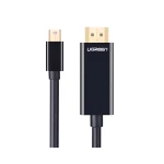 UGREEN MD101 (20848) Mini DP to HDMI Cable, 4K 30Hz Support, 1.5M Black (New)